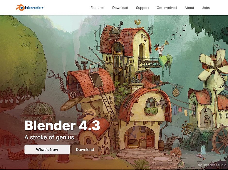 blender 3d animation software