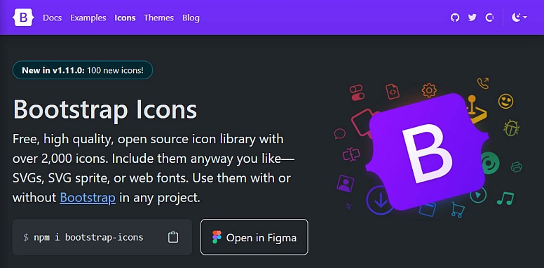 bootstrap icons