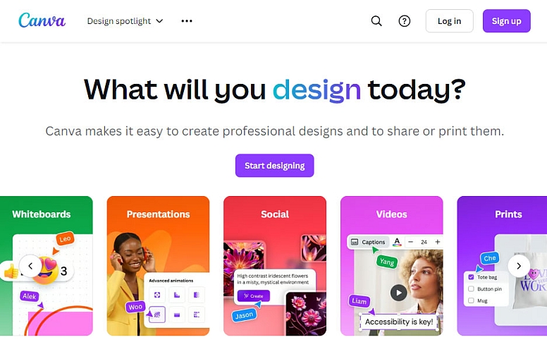 canva design tool