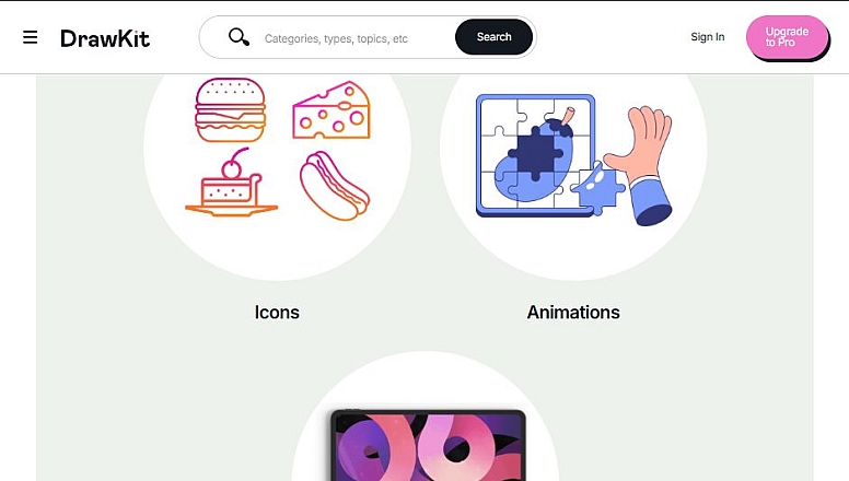 drawkit free illustrations