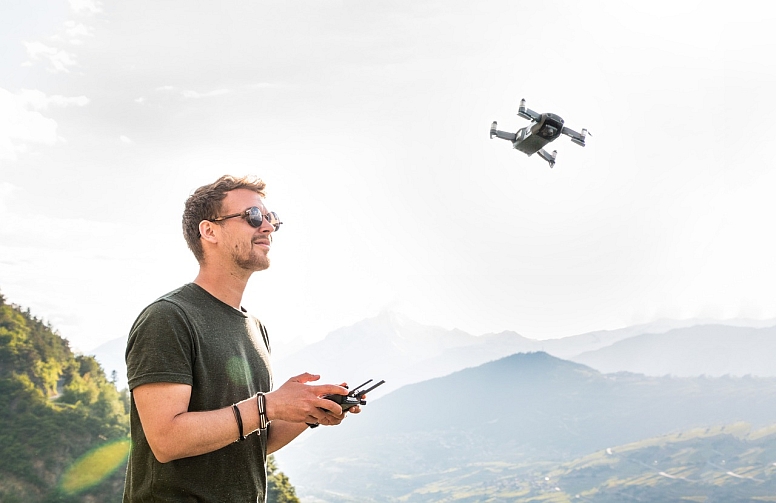 drones capturing unique perspectives