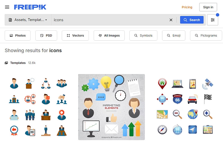freepik icons