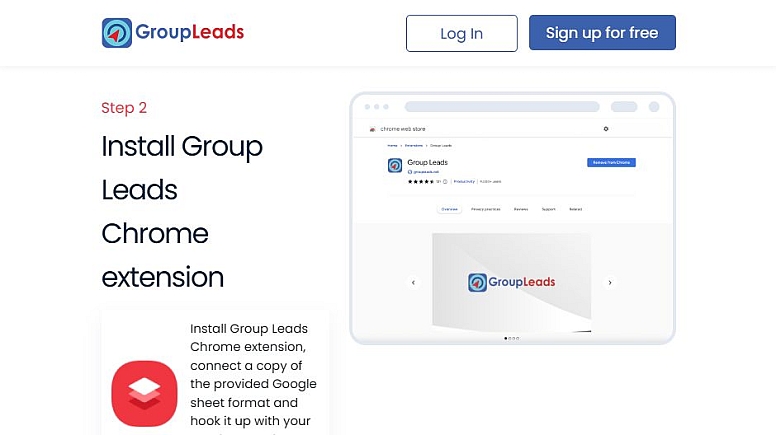 groupleads social media tool