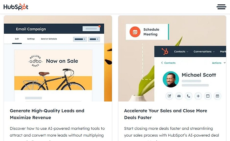 hubspot portfolio