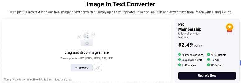 image to text converter