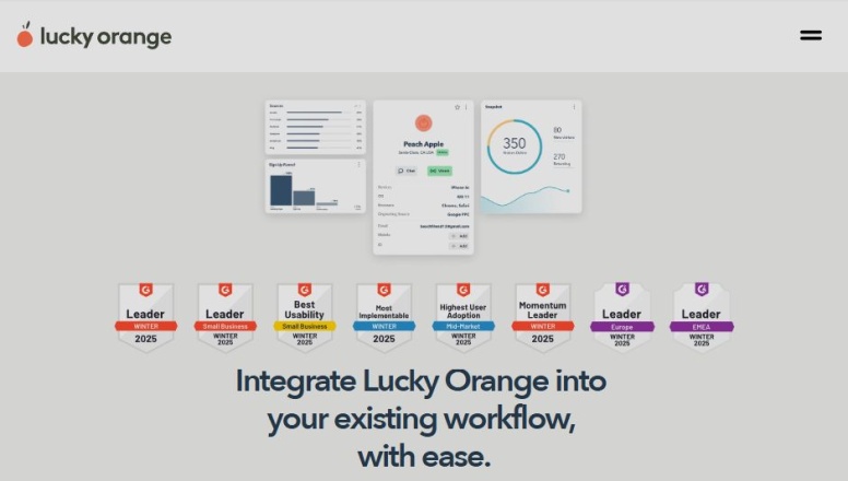 luckyorange heatmap