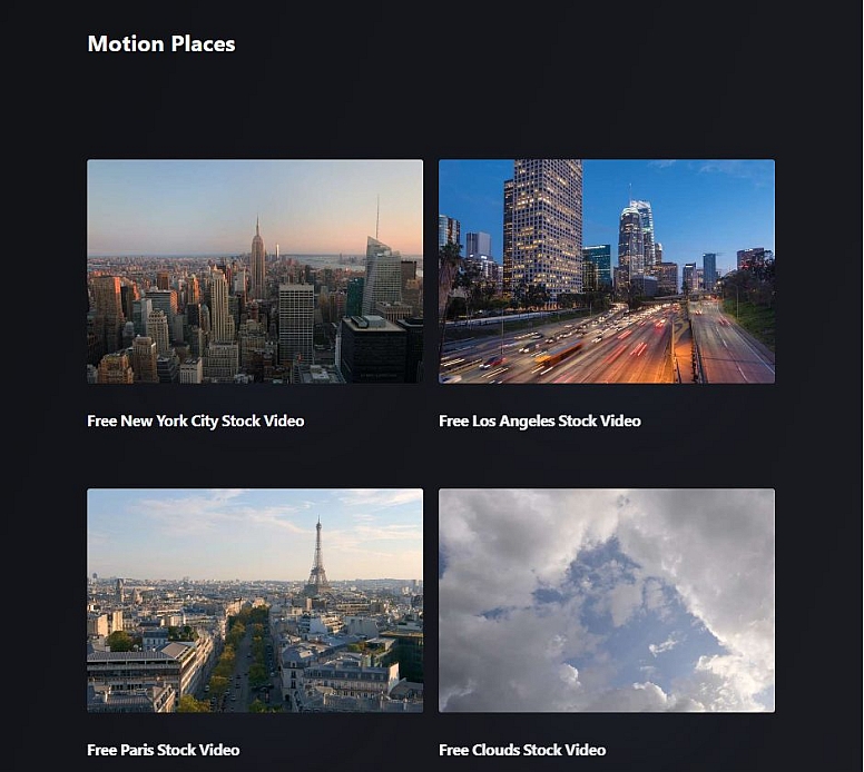 motionplaces videos