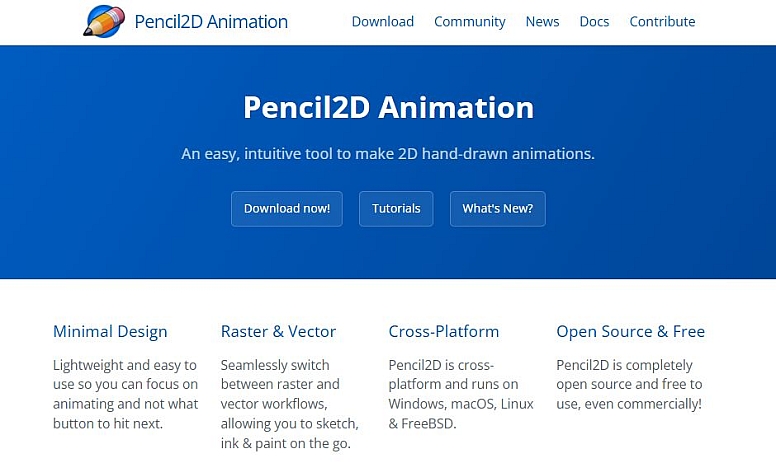 pencil2d animation software