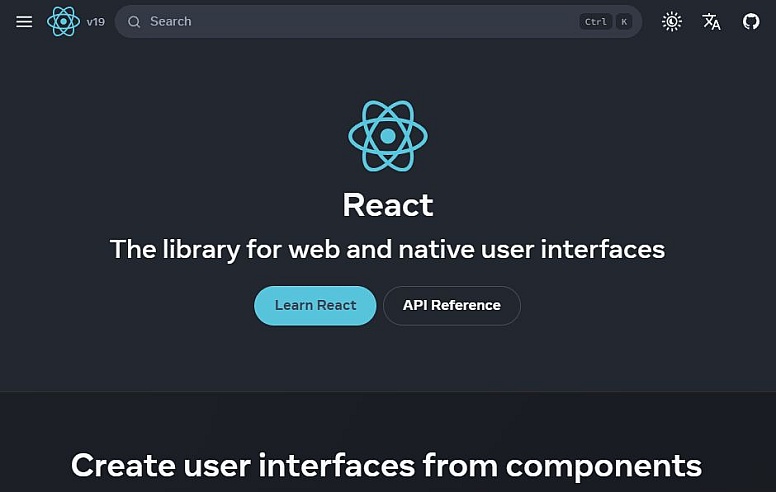 react dev web development