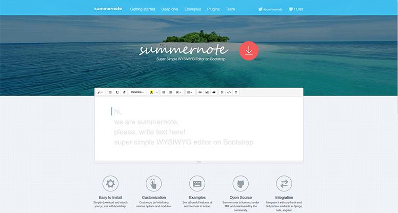 Summernote