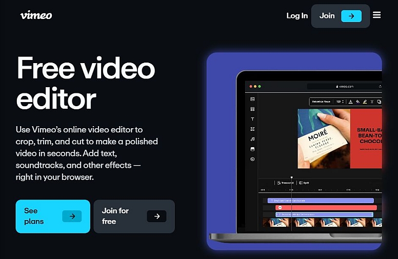 vimeo video editor