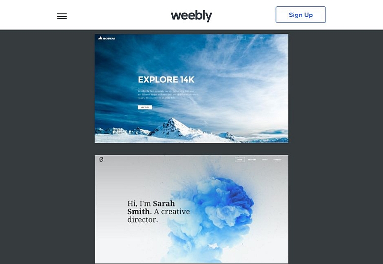 weebly dragndrop