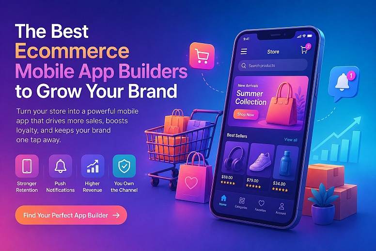 Best Ecommerce Mobile App Builders To Grow Your Brand Best Ecommerce Mobile App Builders To Grow Your Brand